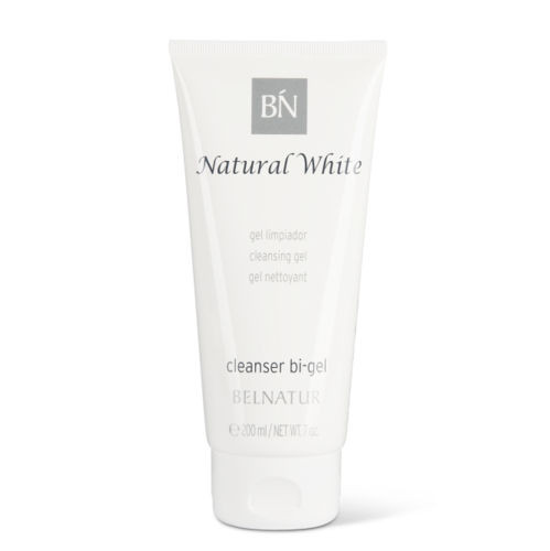 BELNATUR. Natural White. NATURAL WHITE CLEANSER BI-GEL 200 ml.