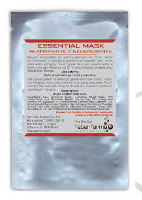 Heber Farma. Mascarillas. TTS Essential Mask 6 uds.