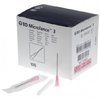 MESOTERAPIA. AGUJA 1,2mm X 40mm, 18G 1 y 1/2" LUER CAJA 100 UDS (rosa)