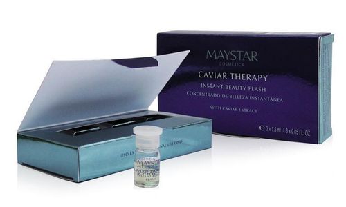 MAYSTAR. Caviar Therapy. Instatnt Beauty Flash 3x1,5 ml