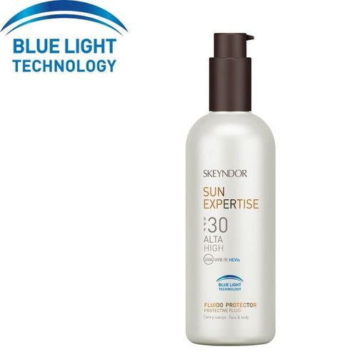 Skeyndor. Sun Expertise. Fluido Protector SPF30 Blue Light Technology 200 ml
