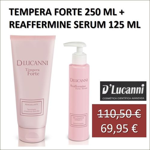 D'Lucanni. Pack Tempera Forte + Reaffermine Sérum