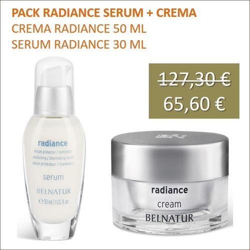 BELNATUR. Pack Radiance Sérum + Crema