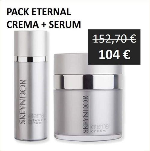Skeyndor. Pack Eternal Crema + Sérum